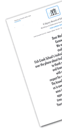 Letter to Mark Kalluak