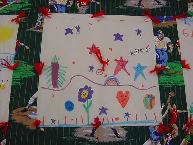Quilt story by Morgan O.