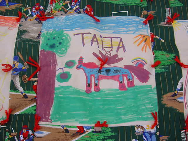 Quilt story by Taija