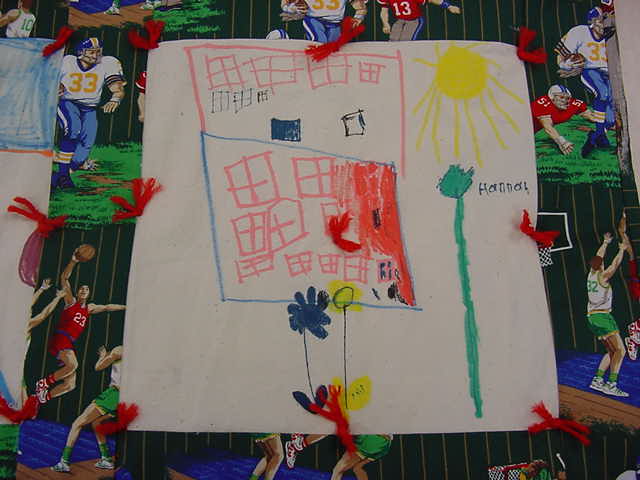 Quilt story by Hannah