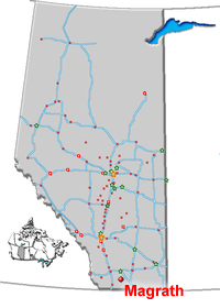 Magrath map
