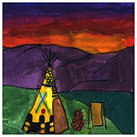 Water colour painting by Grade 1/2 students - 2